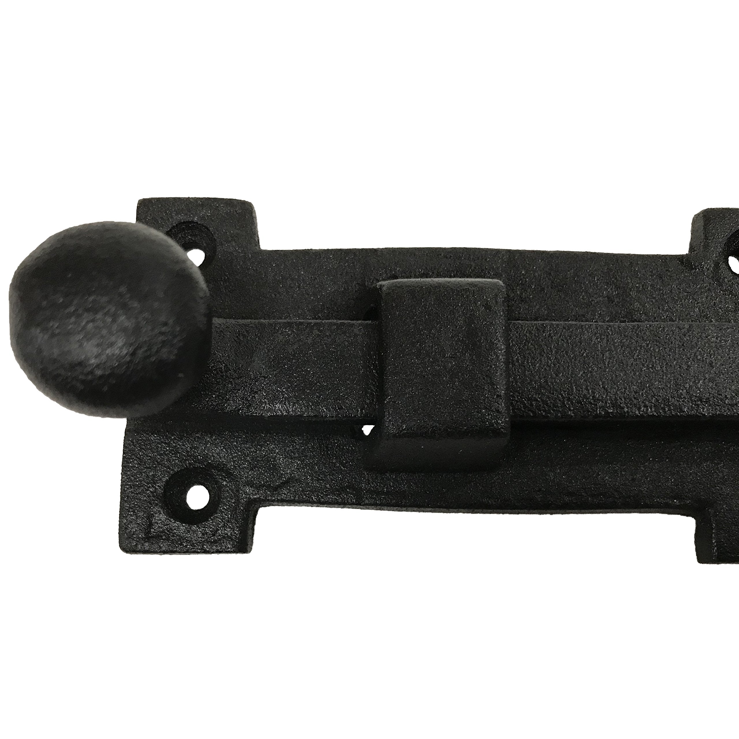 Antique Hardware Depot black wrought iron gate latch for barns