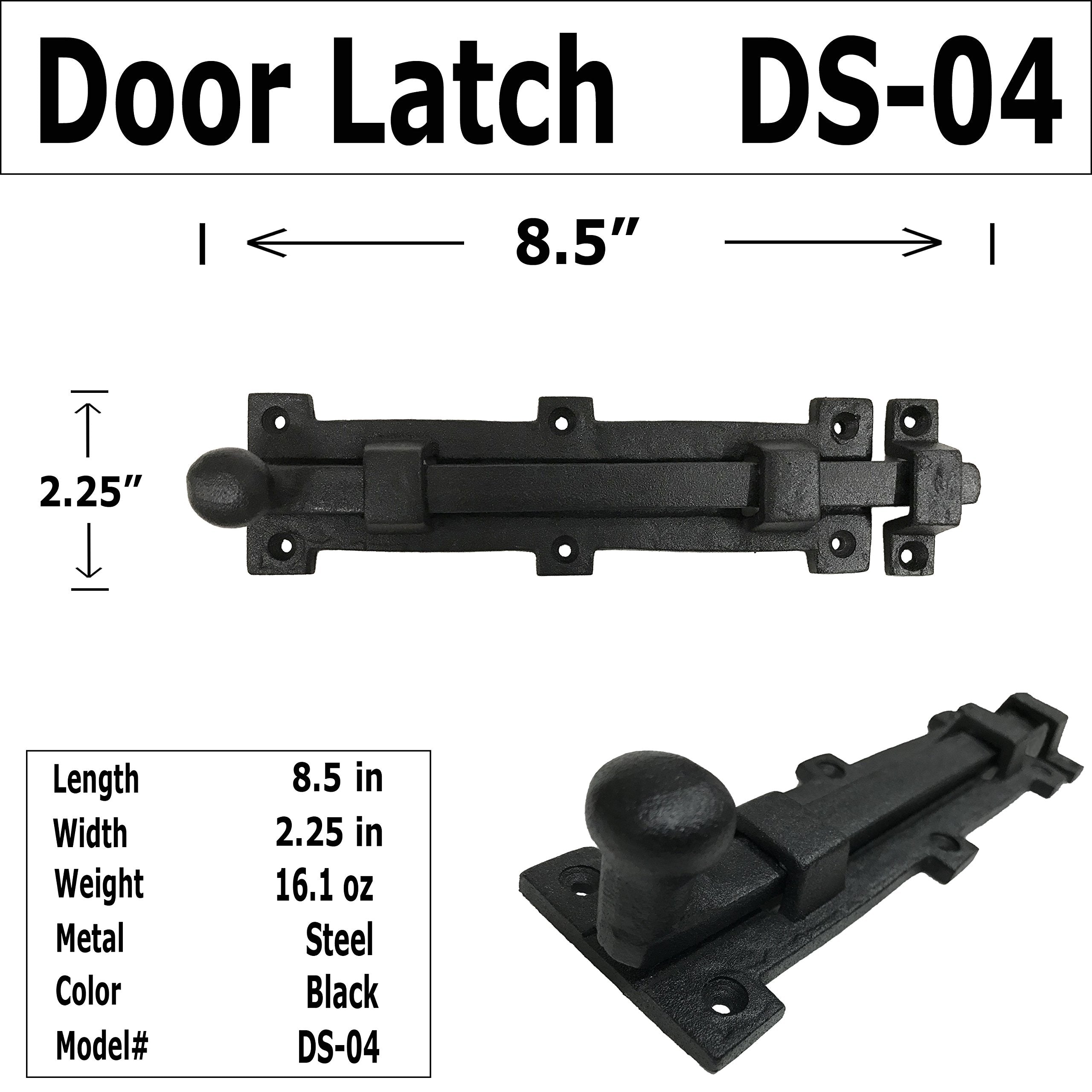 Antique Hardware Depot vintage iron barn door latch for cupboards
