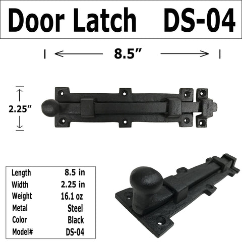 Antique Hardware Depot vintage iron barn door latch for cupboards