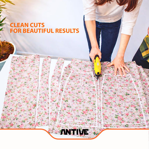 Antive cordless scissors with ergonomic grip reduce hand fatigue during long sessions.