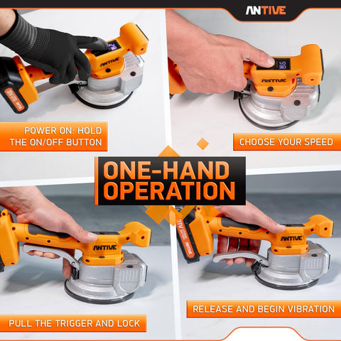 Antive tile tool set supports floor and wall tiling projects