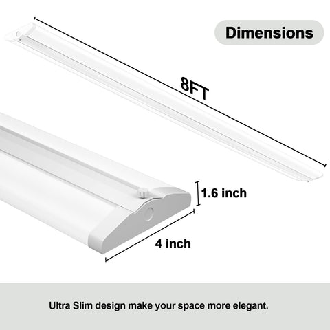 ANTLUX 110W 8ft wraparound 2-pack ready-to-install for quick setup.