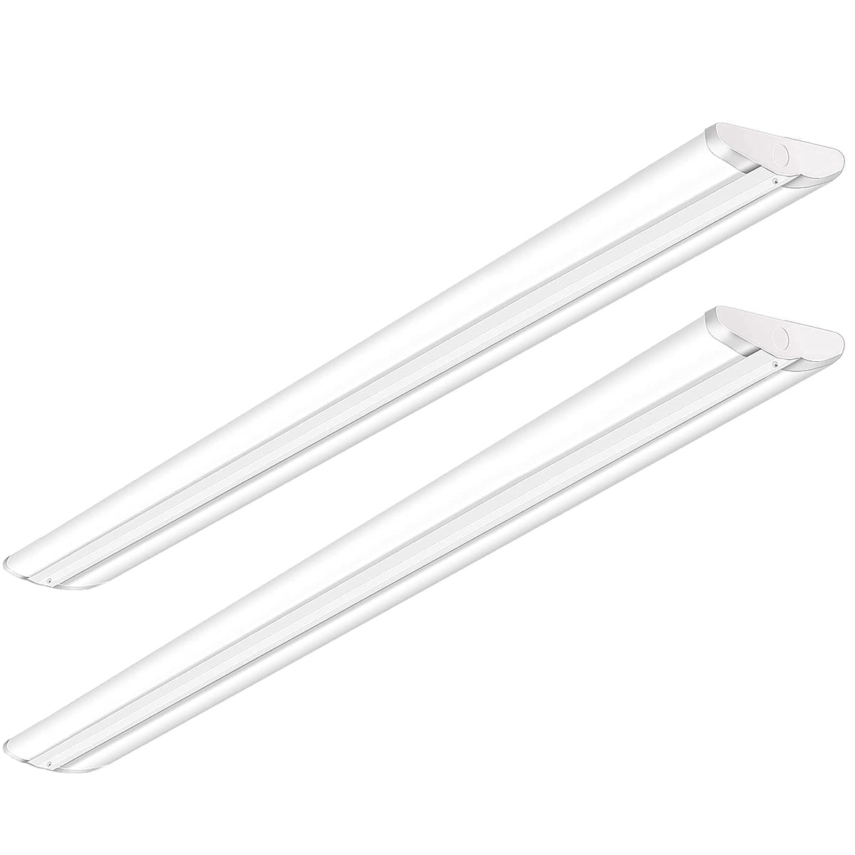 ANTLUX 110W 8ft wraparound ceiling mount provides bright, even illumination for garages.