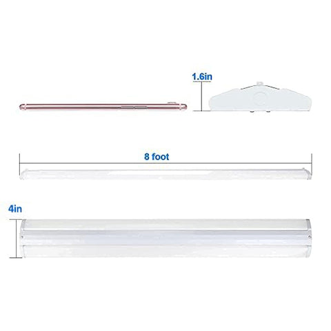 ANTLUX 110W 8ft wraparound replaces fluorescent tubes with efficient lighting.