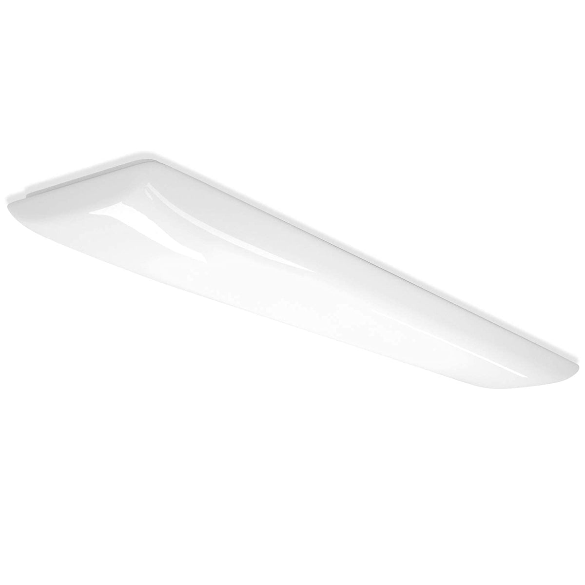 ANTLUX 4FT LED Puff Light diffuser close-up showing soft, glare-free kitchen illumination.