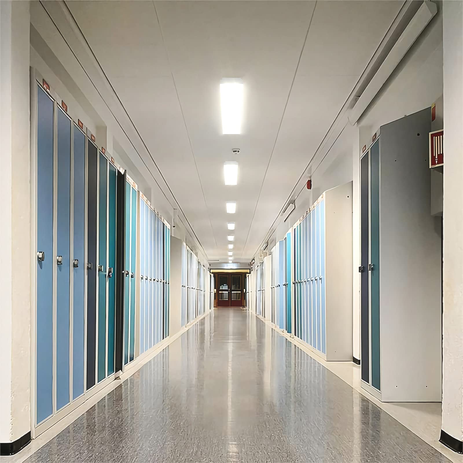 ANTLUX ceiling-mount wraparound provides wide coverage in any room