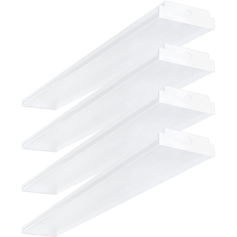ANTLUX 4FT LED wraparound pack shot highlights compact energy-saving design for any workspace.