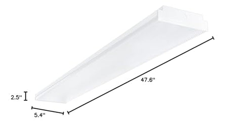 ANTLUX fluorescent tube replacement comparison in a shop