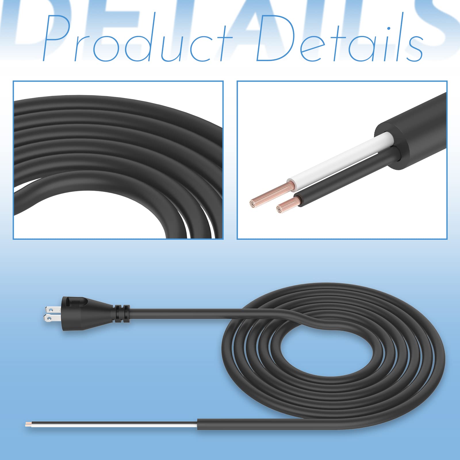 ANTOBLE packaging and branding for the 33007898 power cord.