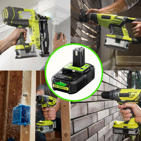 ANTOOLOCKER 18V battery with smart protection system visuals