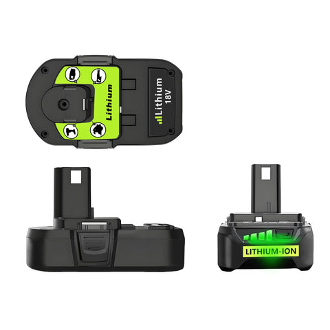 ANTOOLOCKER Ryobi 18V battery 3.0Ah two-pack packaging