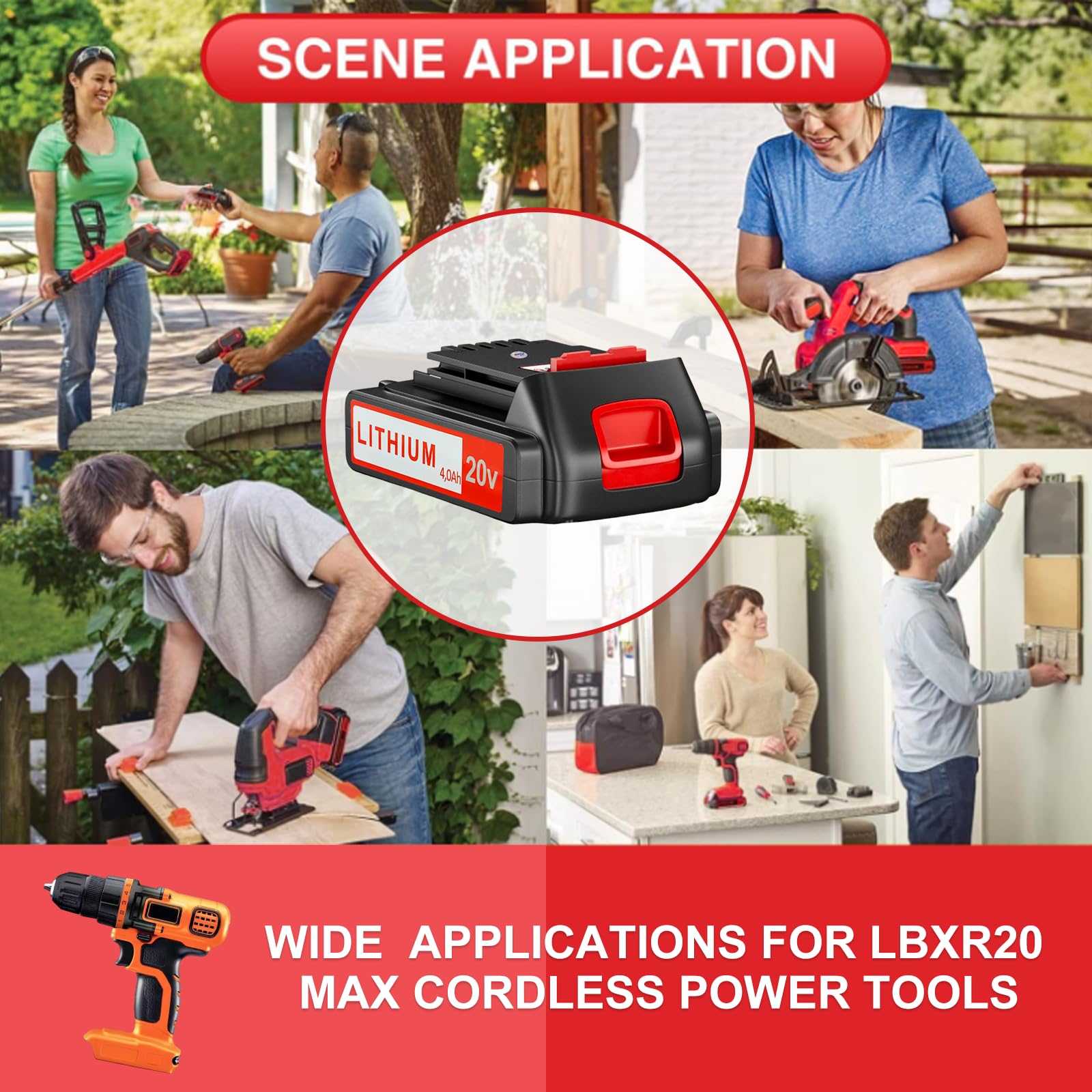 ANTOOLOCKER 20V battery installation guide for easy tool swaps.