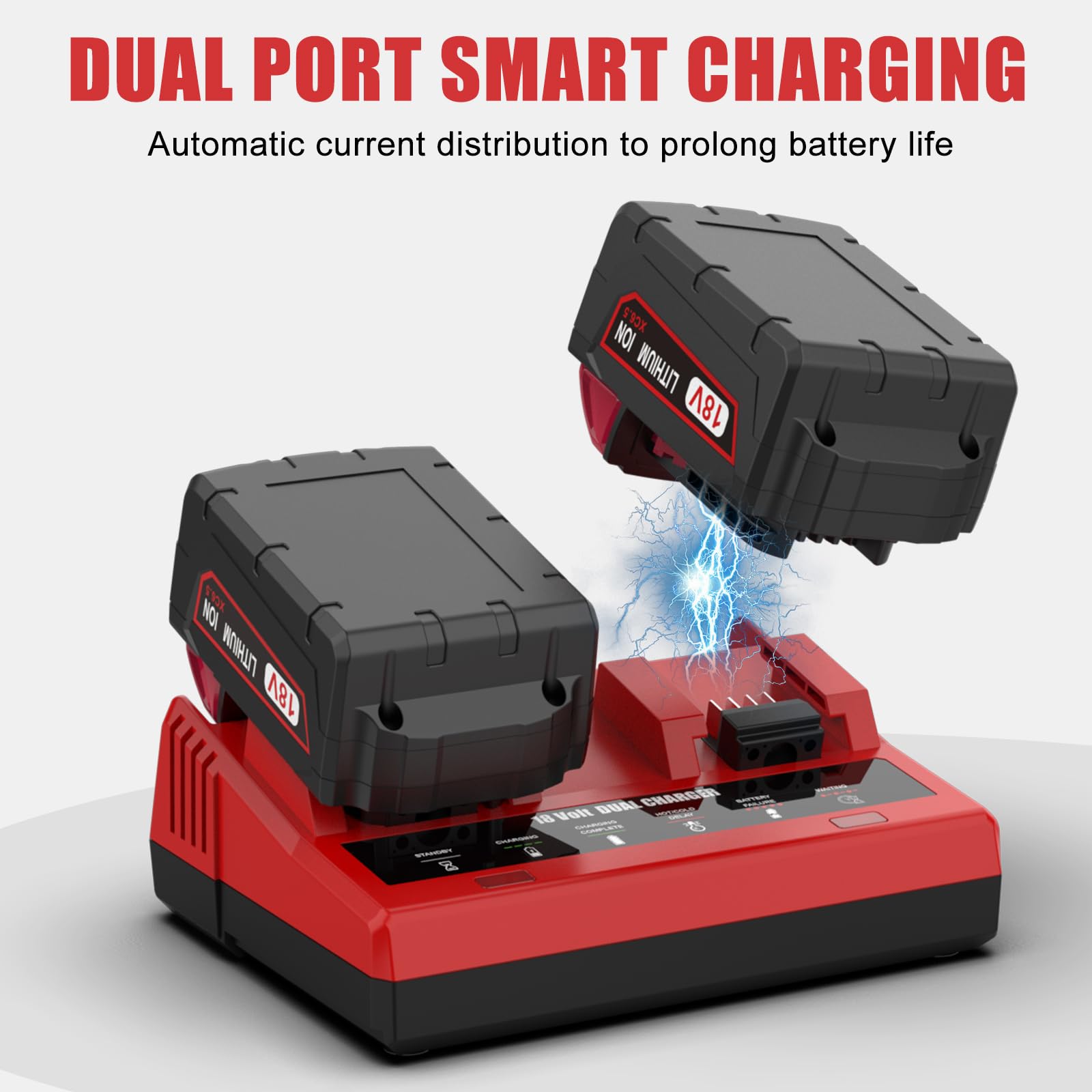 ANTRobut wall-mount ready charger keeps workspace organized.