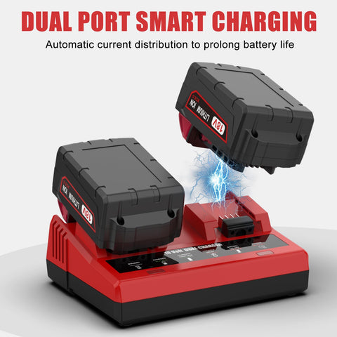 ANTRobut wall-mount ready charger keeps workspace organized.