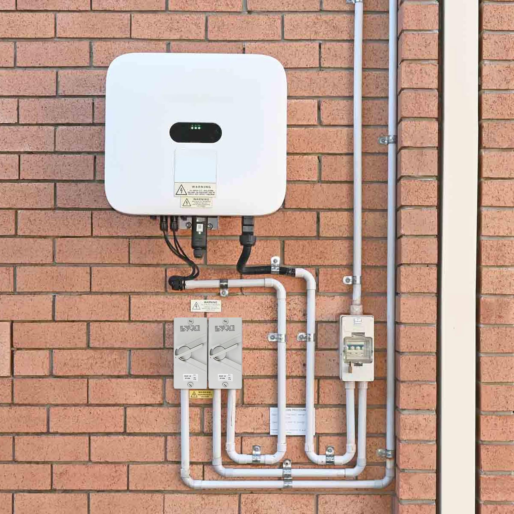Antrader enclosed motor disconnect switch supports safe power isolation in various setups.