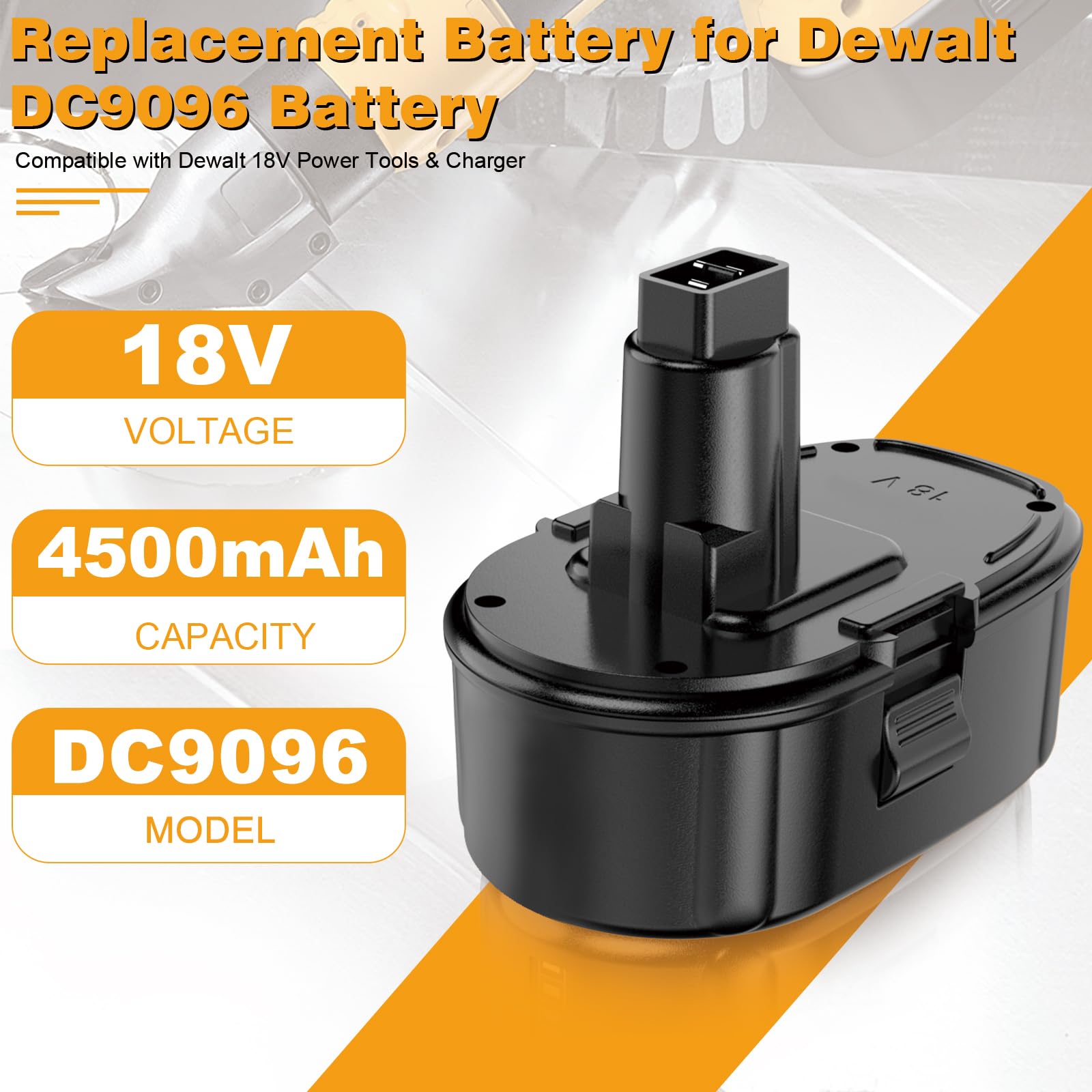 ANTRobut DC9310 18V charger with LED indicator for charging status