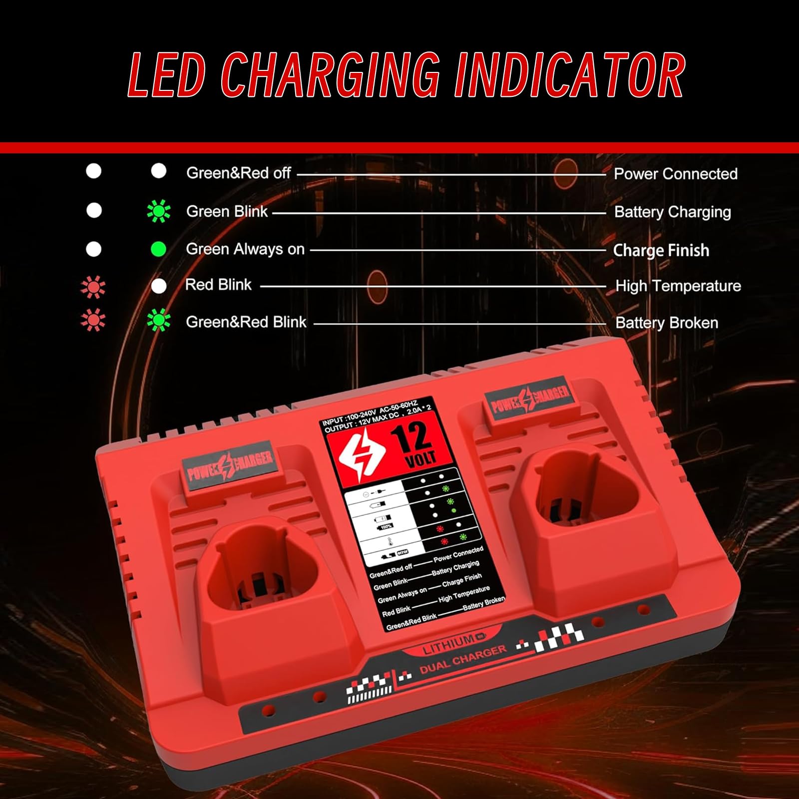 ANTRobut M12 compact battery with side-vented cooling design