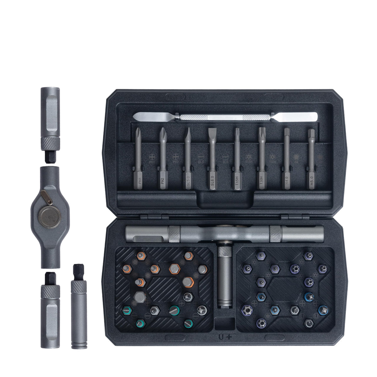 ANVANNA 42-in-1 magnetic screwdriver set for versatile home repairs and DIY tasks.