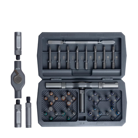 ANVANNA 42-in-1 magnetic screwdriver case open for on-the-go repairs