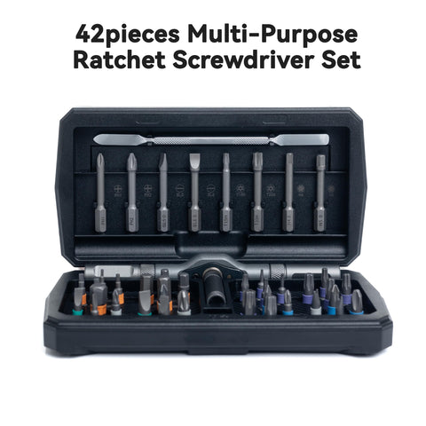 ANVANNA magnetic screwdriver bits securely grip screws for precise assembly.