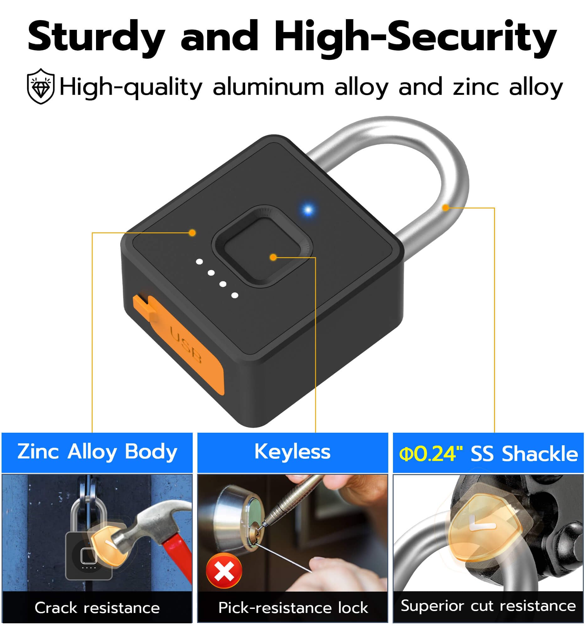 Anweller mobile app control interface for remote lock management.