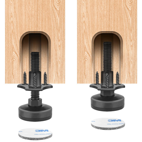 Anwenk heavy duty furniture levelers support substantial weight with durable steel inserts.