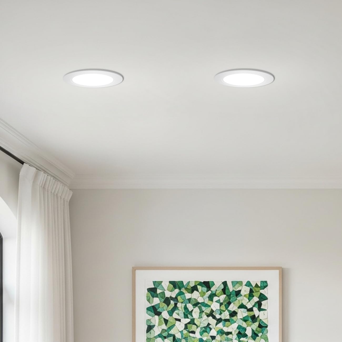 ANWIO IC-rated can light suitable for installation in insulated ceilings.