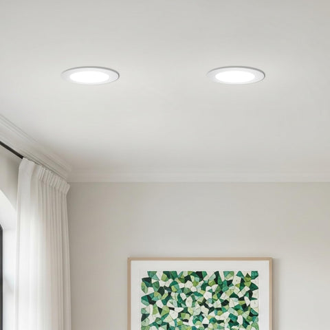 ANWIO IC-rated can light suitable for installation in insulated ceilings.