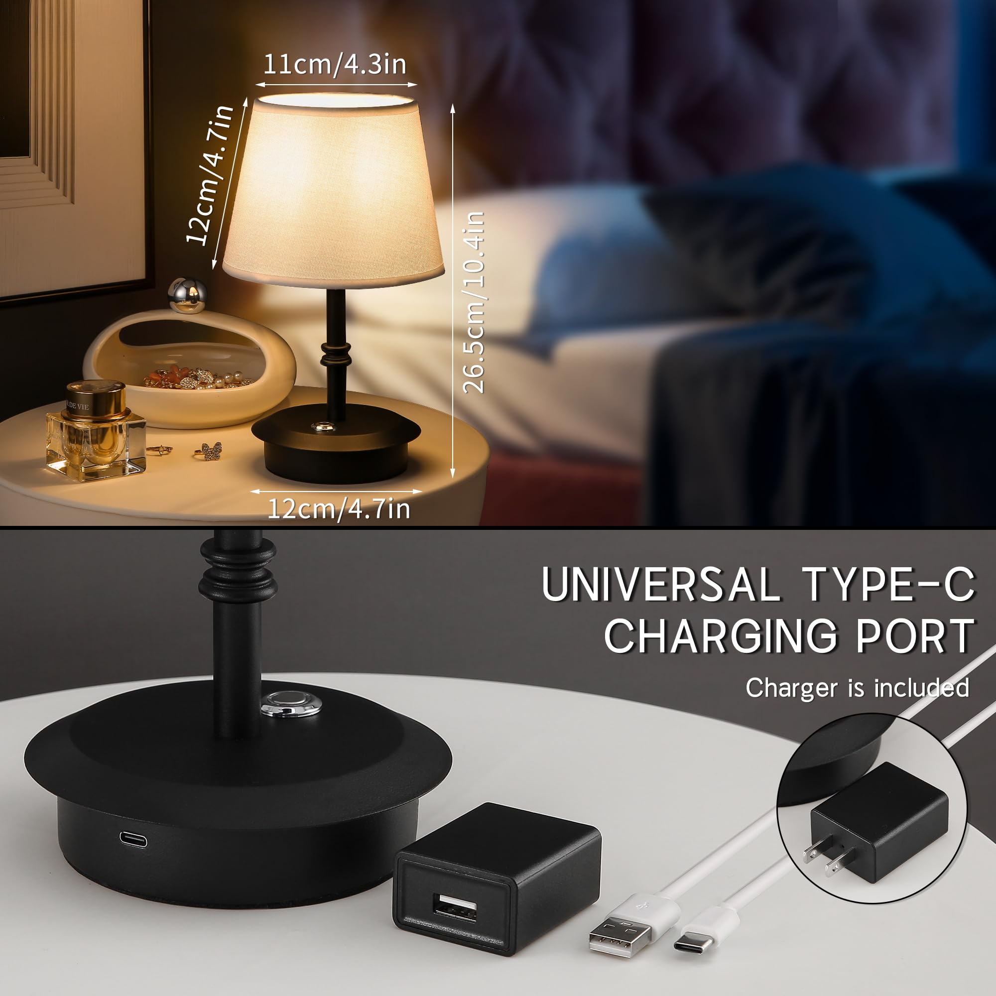 Anxingtools Mini USB-C charging port enables easy recharging