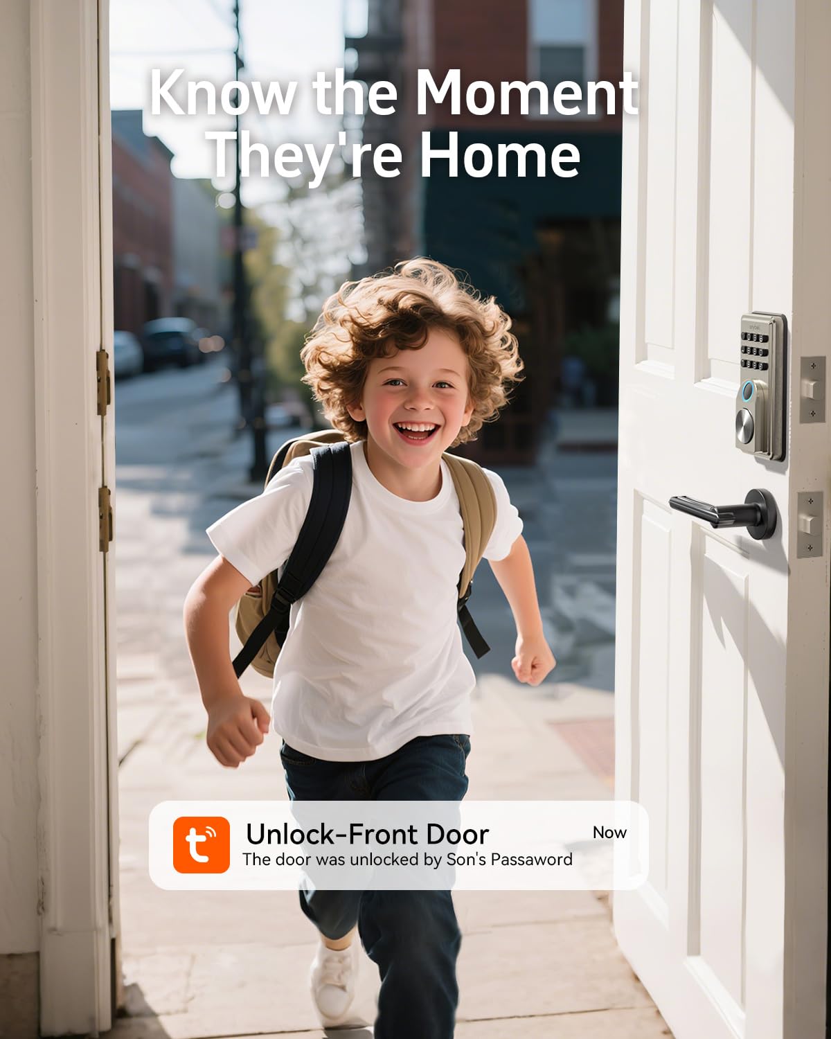 Anybell security backup physical key provides fallback entry