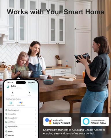 Anyfirm WiFi Smart Lock app control for remote door access.