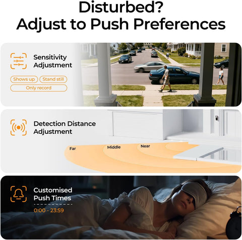 anyfree doorbell camera chime cloud storage options with AWS compatibility