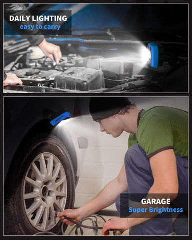 Anylight IP65 waterproof rating protects against dust and water exposure.