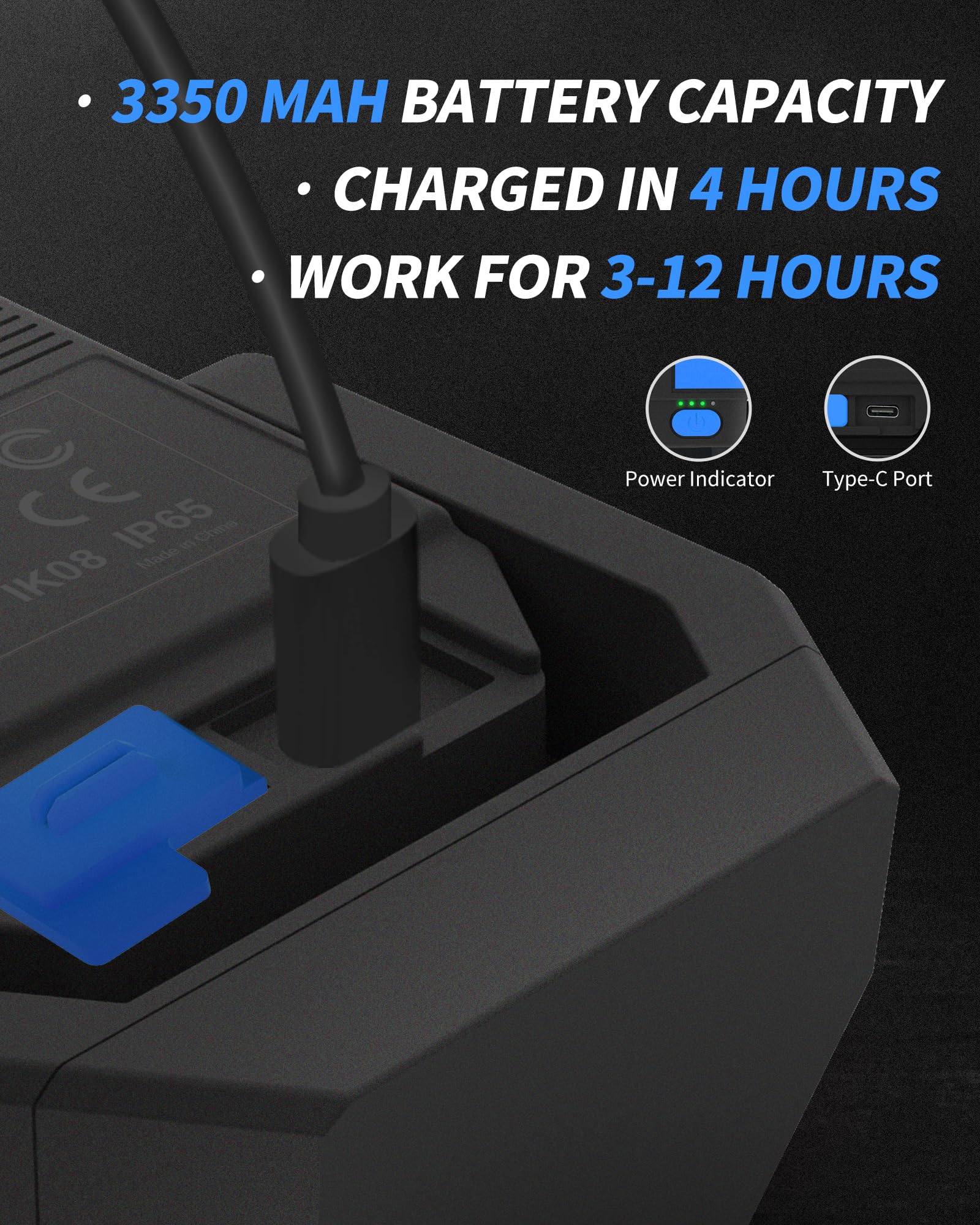 Anylight portable light ideal for car repairs and camping.