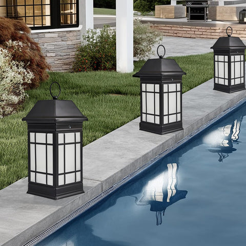 Anyperfect decorative lantern enhances outdoor spaces with warm glow.