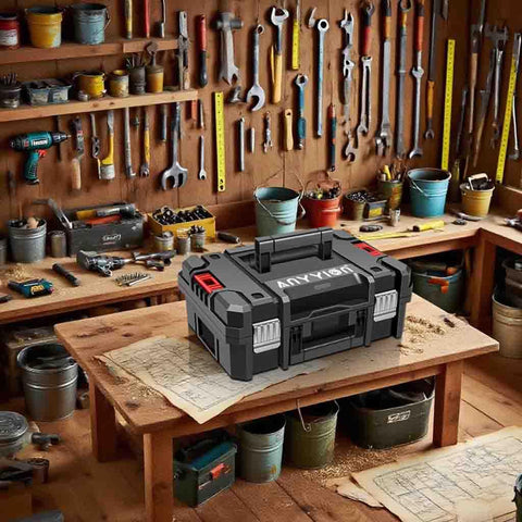 Anyyion 17In toolbox stackable design enables modular storage