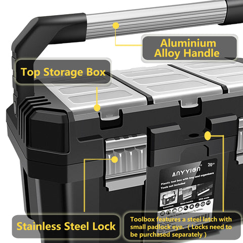 Anyyion interior organizer tray helps sort small parts to prevent loss during projects.