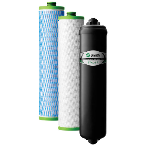 AO Smith Claryum filter replacement improves taste and removes odors for cleaner drinking water.