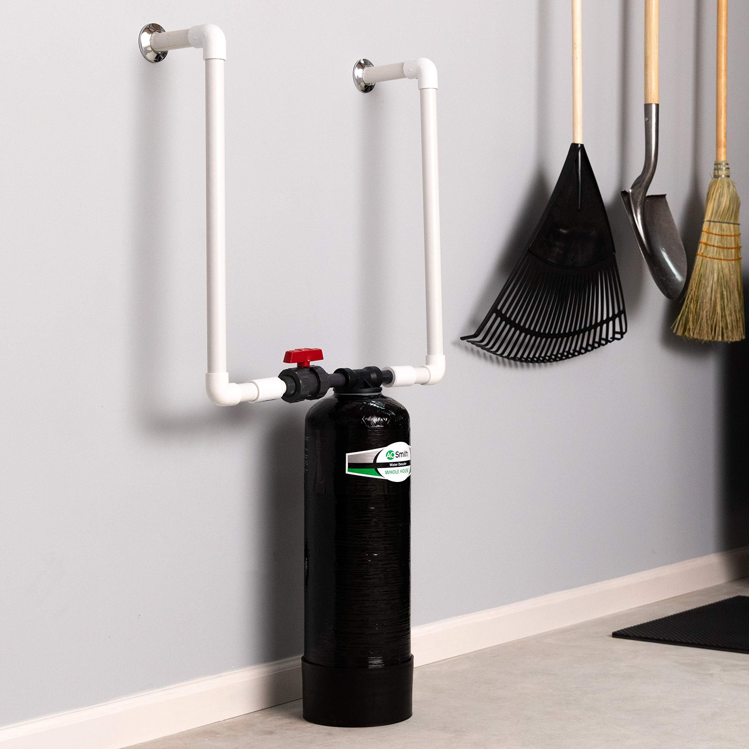 AO Smith descaler system 6-year warranty card signaling long-term support