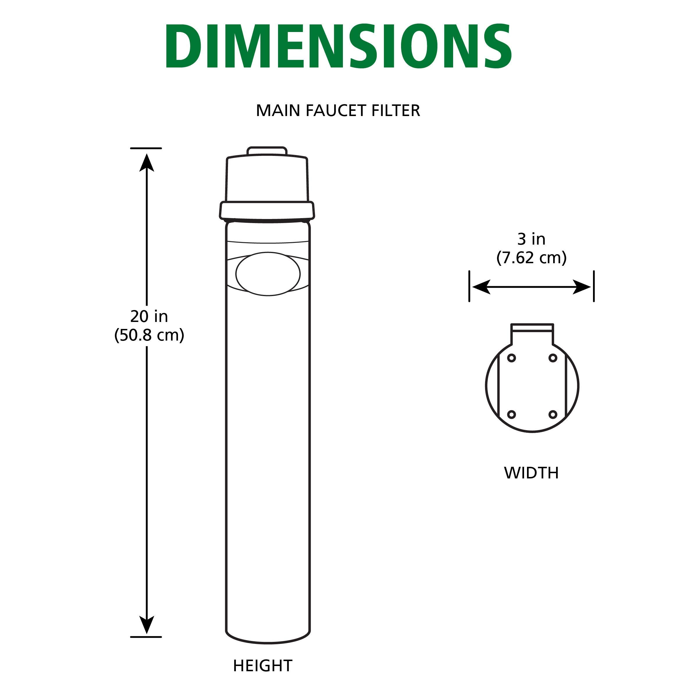 AO Smith installation kit for quick, plumber-free setup under your kitchen sink.