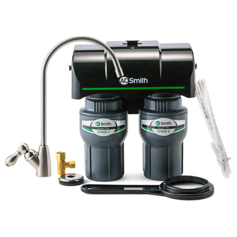 AO Smith AO-US-200 purification stage reduces PFAS, lead, and chlorine for safer tap water