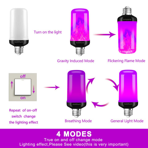 aobthurn holiday party flame bulbs create festive ambiance without real fire risk