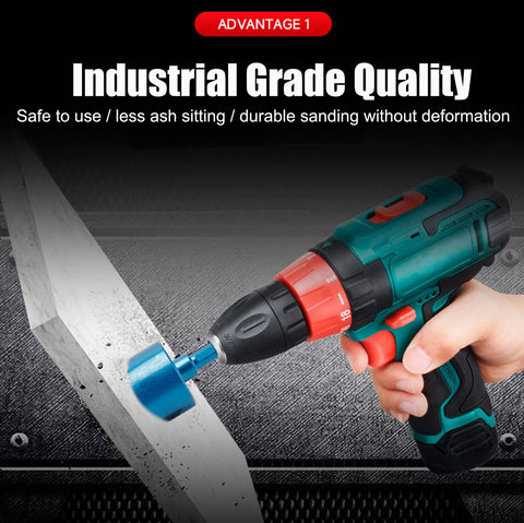 Aobvrey hole saws support wet and dry drilling options
