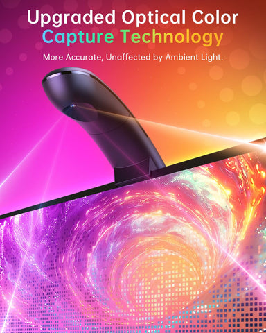 AOC backlight color capture technology ensures accurate hues in any room.
