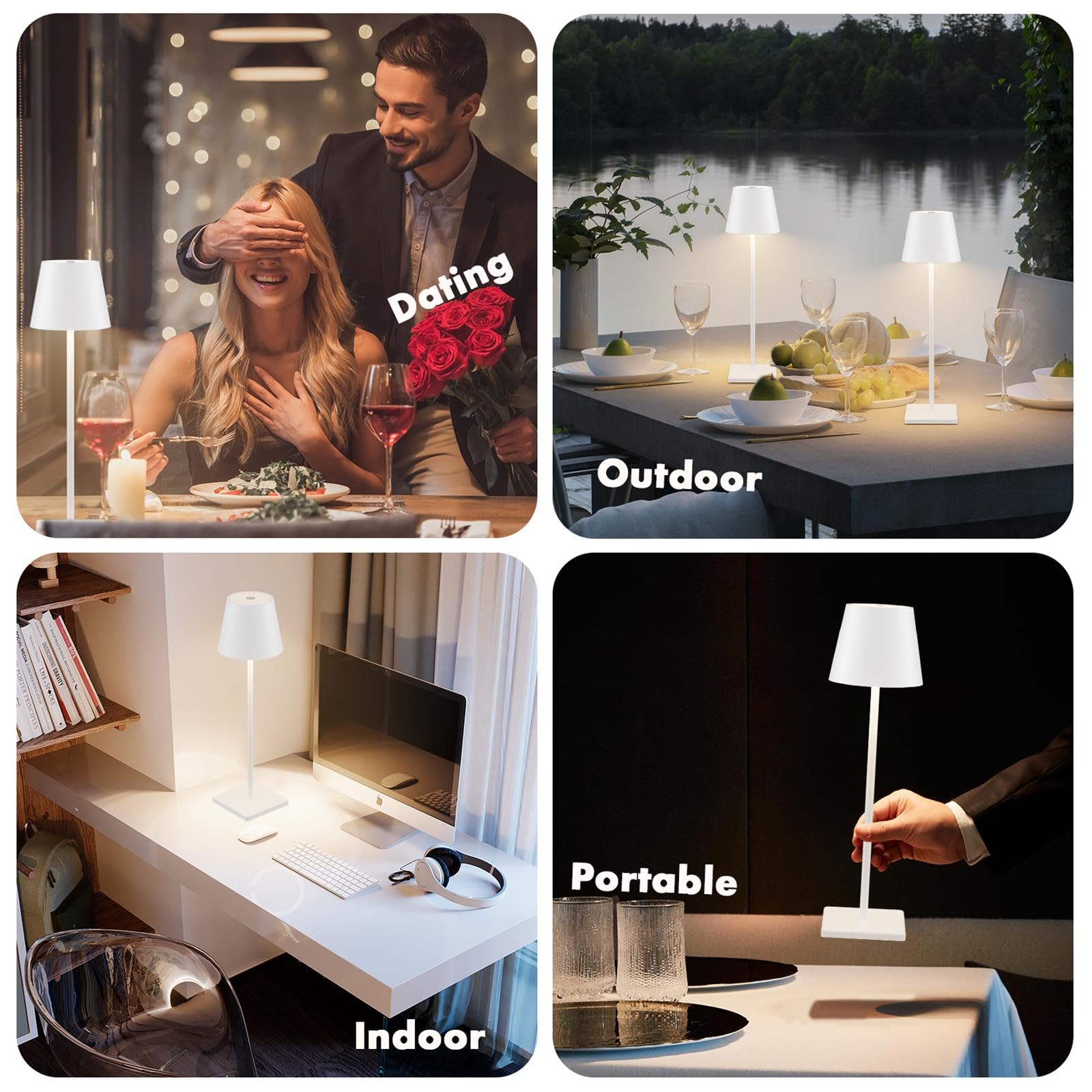 Aoceley lamp provides 360-degree light distribution