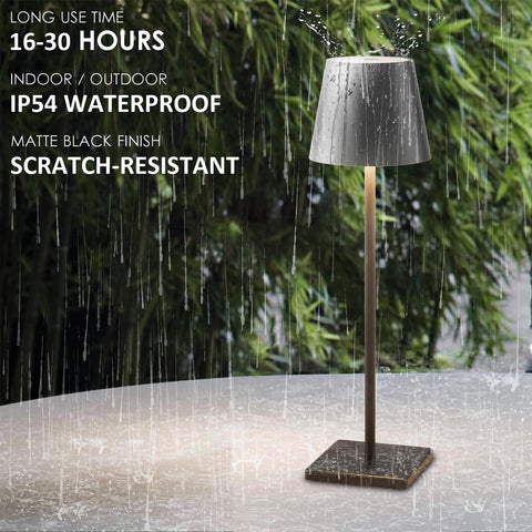 Aoceley indoor table lamp creates warm ambience for dining rooms and lounges.
