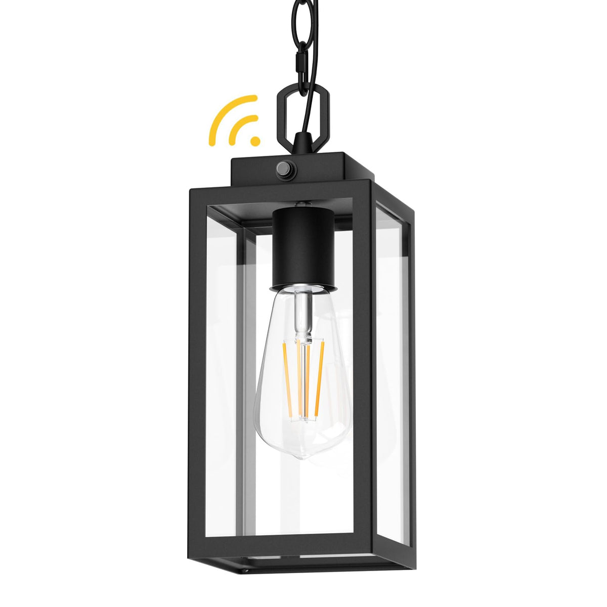 Aoceley Dusk to Dawn outdoor light sensor activates porch lighting at dusk