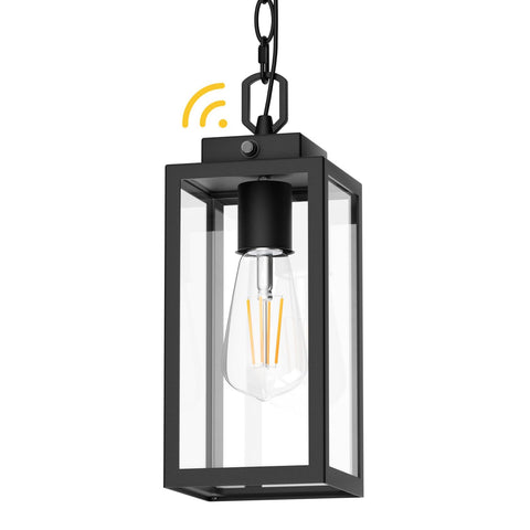 Aoceley Dusk to Dawn outdoor light sensor activates porch lighting at dusk