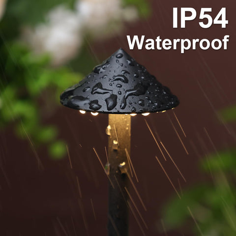 Aoceley IP54 aluminum body designed for durable outdoor use