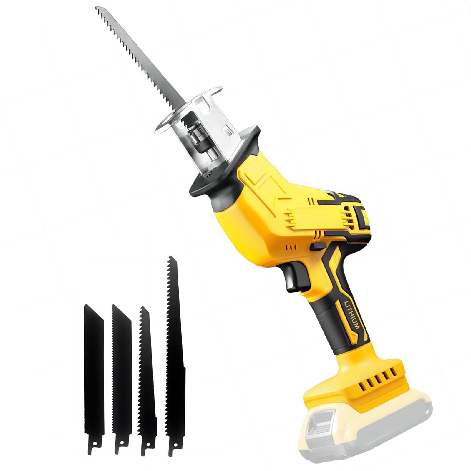 AODERTI cordless reciprocating saw kit ready for fast wood and metal cuts.
